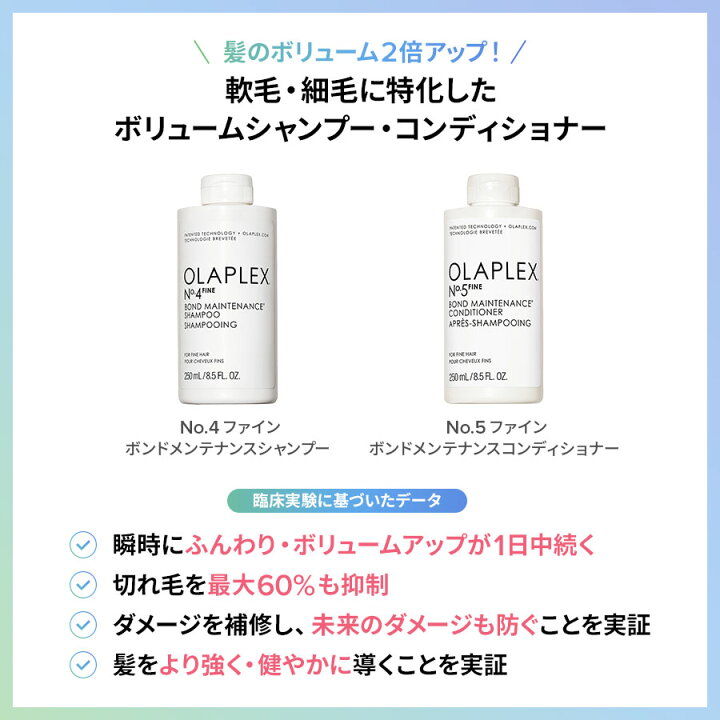 楽天市場】【正規販売店】軟毛・細毛向き OLAPLEX オラプレックス No.4 