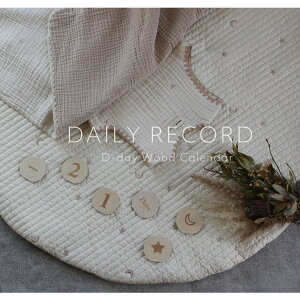 DAILY RECORD WOOD CALENDAR�@TRICK HOLIC�@�g���b�N�z���b�N�@�J�����_�[�@�E�b�h�@���R�[�h�@�{��؍����I���W�i���y��z�ւ̂݁z