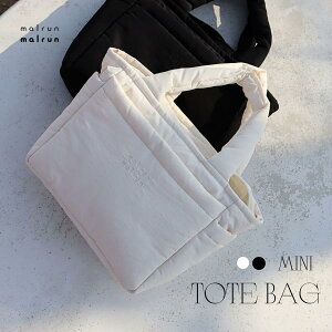 new malrun malrun mini tote ivory / black@~jg[g@UobO@@Vvg[g@minitote totebagyzւ̂݁z