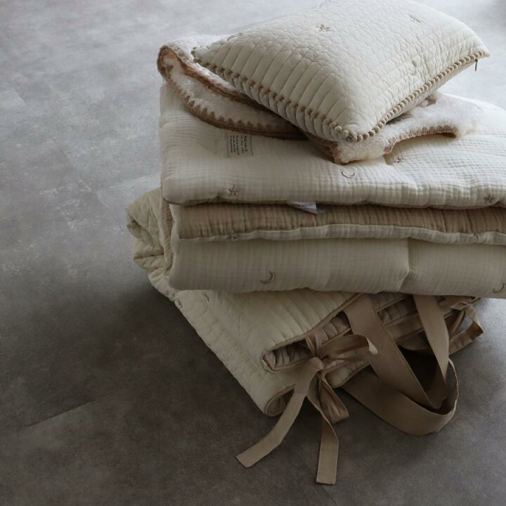楽天市場】comforter お昼寝布団 星月/くま/レモンの刺繍 刺繍 ラグ 