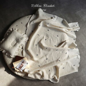 new ribbon gauze blanket L-sizei140×85cmjgvK[[ uPbg K[[ Rbg gbNzbN@{؍IWiuPbg@TRICK HOLICyzւ̂݁z