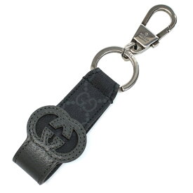 GUCCI グッチ キーリング 701432 K9GSN 1151 NEW BASKET メンズ グレー