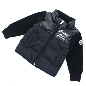 MONCLER �����N���[�� �_�E���W���P�b�g 9B00004 M1131 P77 GARDIGAN TRICOT �x�r�[ �L�b�Y �l�C�r�[