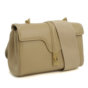 CELINE �Z���[�k �V�����_�[�o�b�O �e�B�[�� �\�t�g16 19685 3CR4 02BG ���f�B�[�X �x�[�W��