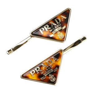 PRADA �v���_ �v���b�N�Xx���^�� �o���b�^ �w�A�s�� 1IF169 2CL2 F03U2 ���f�B�[�X �u���E��
