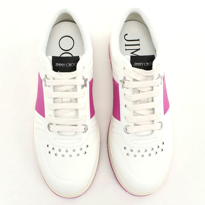 楽天市場】JIMMY CHOO ジミーチュウ スニーカー HAWAII-F ADD WHITE 
