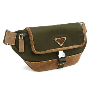 PRADA �v���_ Re-Nylon�X�G�[�h�x���g�o�b�O �{�f�B�o�b�O 2VH176 384 V OBF F041O �����Y �J�[�L