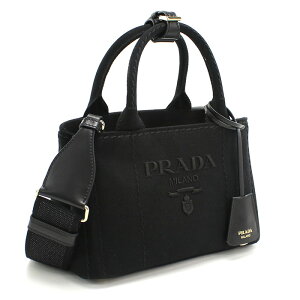 PRADA �v���_ CANAPA RICAMO �J�i�p �n���h�o�b�O 2WAY �V�����_�[�o�b�O 1BA038 2CYA V 8OK F0002 ���f�B�[�X �u���b�N