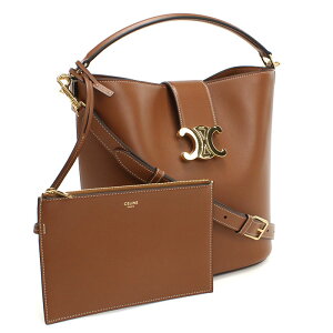 CELINE �Z���[�k �V�����_�[�o�b�O Medium Bucket Louise �~�f�B�A�� �o�P�b�g ���C�[�Y 11661 3FX9 04LU ���f�B�[�X �u���E��