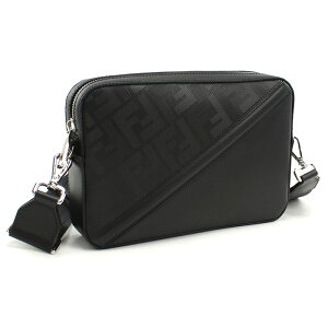 FENDI �t�F���f�B �V�����_�[�o�b�O �_�C�A�S�i�� �J�����P�[�X 7M0286 AQW1 F0GXN �����Y �u���b�N
