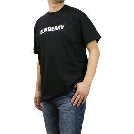 バーバリー BURBERRY ロゴTシャツ メンズ ブランド 8084233　A1189 BLACK ブラック apparel-01 ts-01 父の日 sm-02