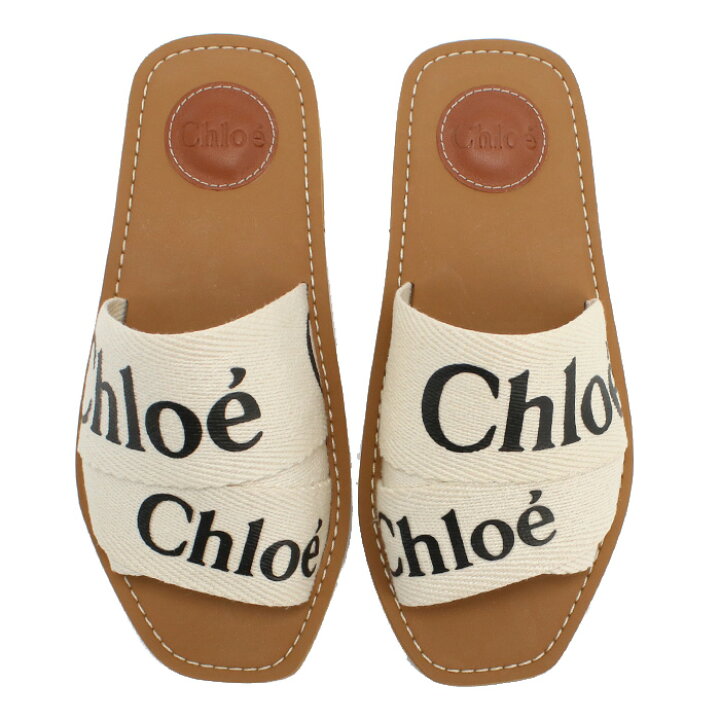 楽天市場】クロエ CHLOE レディースサンダル ブランド CHC22U188Z3 101  