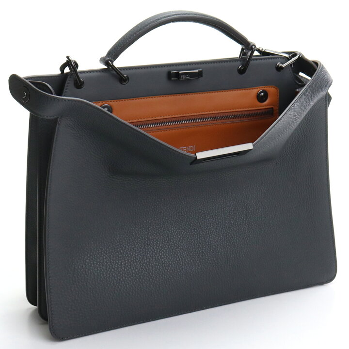 楽天市場 フェンディ Fendi ハンドバッグ メンズピーカブー ピーカブー ブランドバッグ メンズバッグ 7va529 Afc3 F1e2k Peekaboo グレー系 Bos 15 Bag 01 父の日 父の日ギフト Tricolore トリコローレ