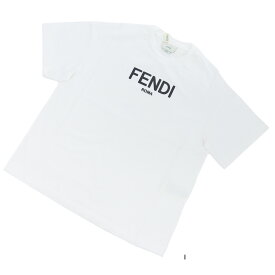 【大人もOK】フェンディ FENDI キッズ Tシャツ ブランド ロゴ JUI137　7AJ　F0ZNE ホワイト系 apparel-01 kb-01 sm-02