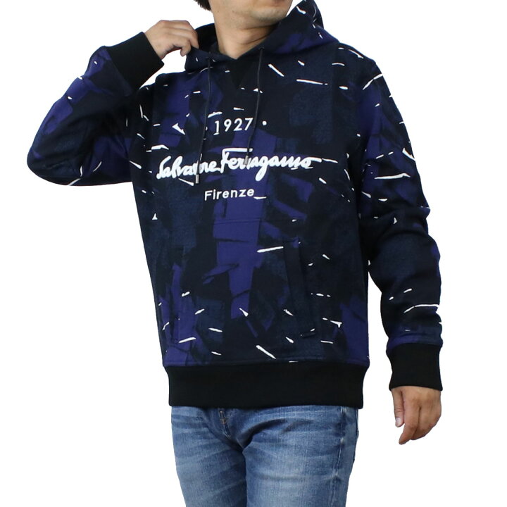 楽天市場】フェラガモ FERRAGAMO メンズ−パーカー 12-1351 0754333 