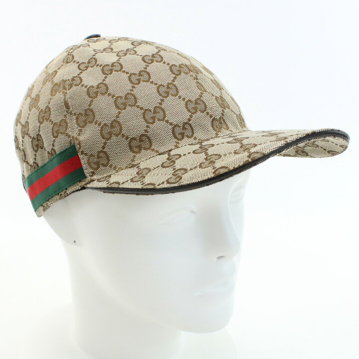 楽天市場】グッチ GUCCI メンズ ベースボールキャップ GGキャンバス 