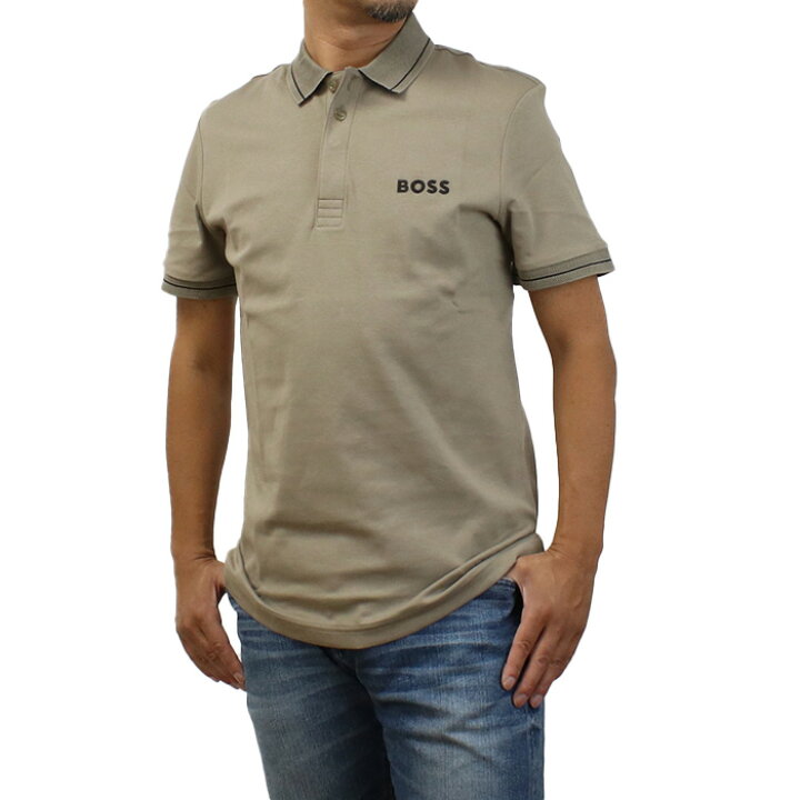 楽天市場】ヒューゴ・ボス HUGO BOSS メンズ ロゴ ポロシャツ ゴルフ  