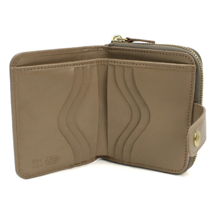 楽天市場】イル ビゾンテ IL BISONTE 二つ折り財布 小銭入付き SMW067  