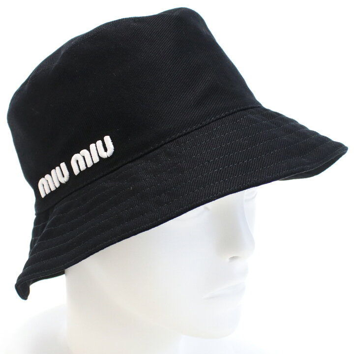 楽天市場】ミュウミュウ MIUMIU レディース−バケットハット 5HC196 