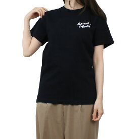 メゾンキツネ MAISON KITSUNE レディース－Tシャツ ブランド IW00131　KJ0035　P199 BLACK ブラック ts-01 母の日