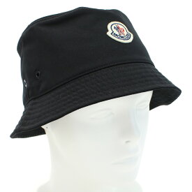 モンクレール MONCLER レディース バケットハット ブランド　ロゴ 3B00080 BUCKET　57843　999 ブラック　cap-01 win-03w 母の日