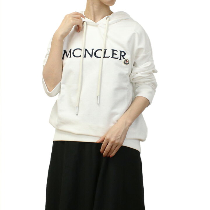 楽天市場】モンクレール MONCLER レディース ロゴ フーディー パーカー 