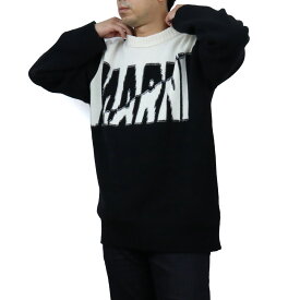 【均一セール】マルニ MARNI メンズ－セーター，ニット ブランド セーター GCMG0208Q0 UFH526 00N99 ブラック warm-03 apparel-01 win-02m fl03-sale fl03-sale