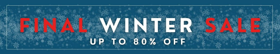 最大80%OFF　冬セール