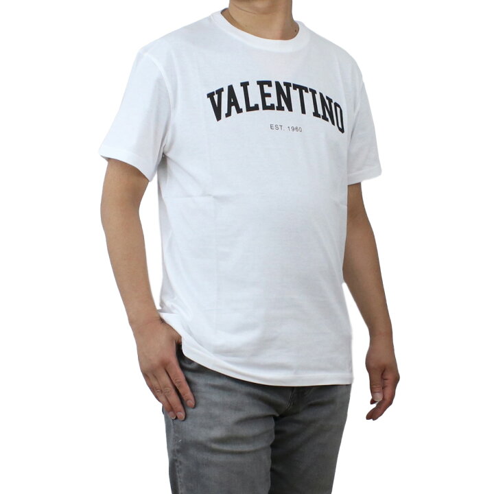 楽天市場】【冬セール】ヴァレンティノ VALENTINO メンズ−Tシャツ 白 