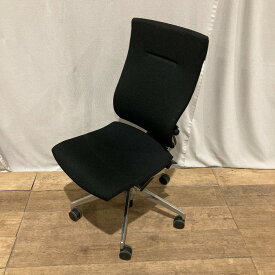 【中古】 ITOKI イトーキ オフィスチェア 肘なし スピーナチェア KF-710GP-Z9T1 2016年製 ブラック 肘無し アームなし アームレス ワークチェア PCチェア パソコンチェア デスクチェア 学習用チェア 学習椅子 OAチェア チェア イス 椅子