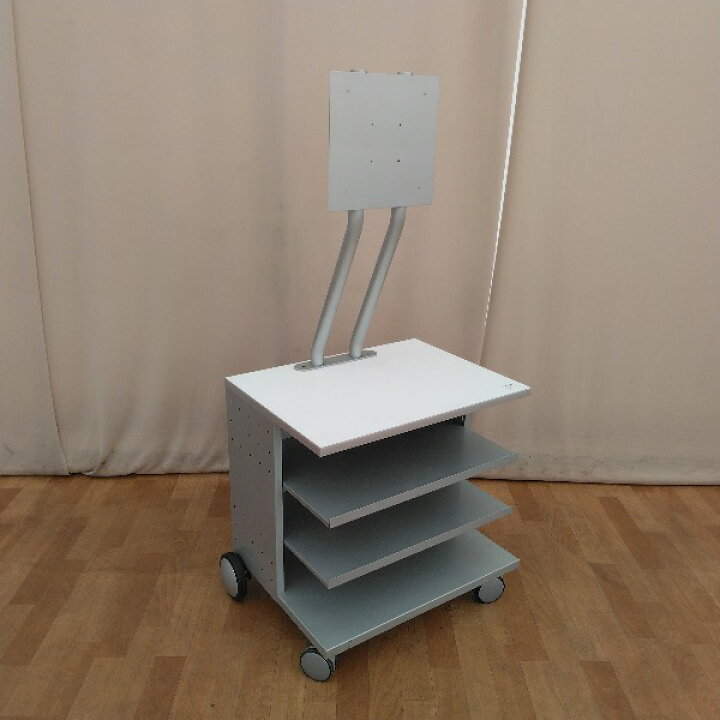楽天市場】【中古】 OKAMURA オカムラ テレビ台 シルバー ローボード 