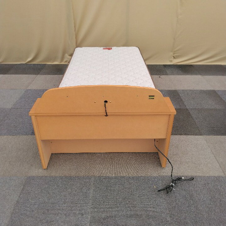 中古品】自社配送＆設置可能 フランスベッド シンプル シングルベッド 