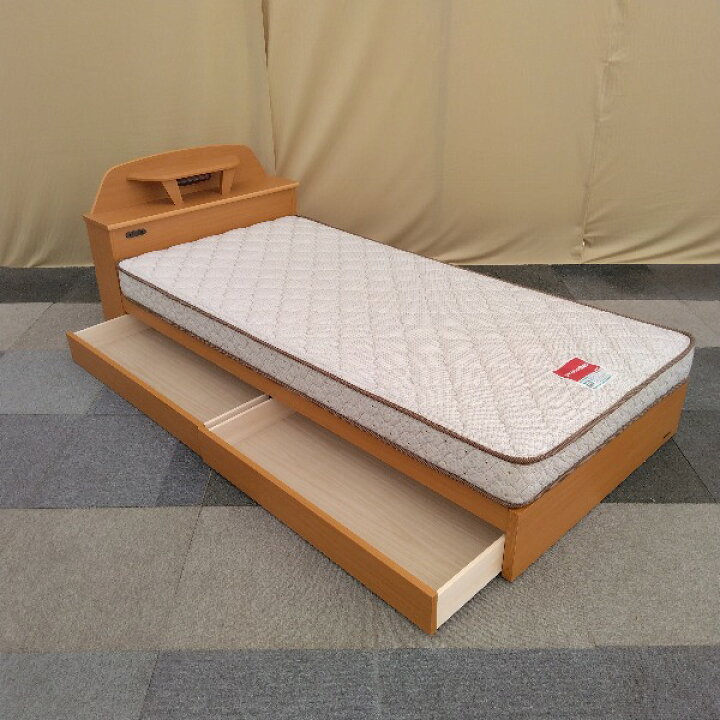 楽天市場】【中古】 フランスベッド シングル ベッドフレーム 