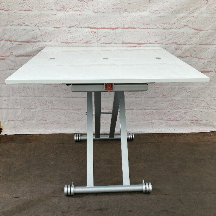 楽天市場】【中古】 昇降テーブル ダイニングテーブル ローテーブル 