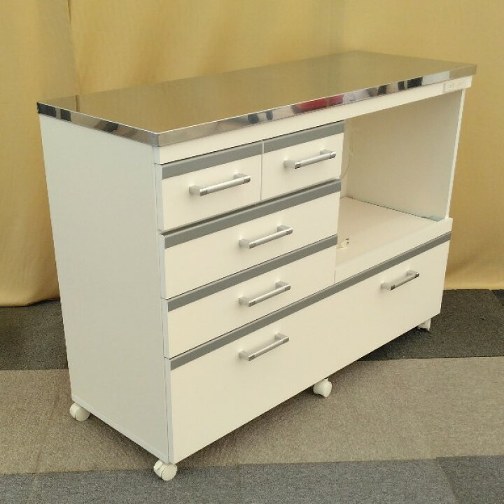 楽天市場】【中古】 キッチン収納 キッチンカウンター カップボード 