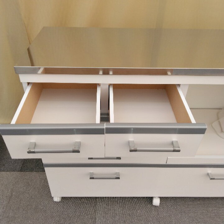 楽天市場】【中古】 キッチン収納 キッチンカウンター カップボード 