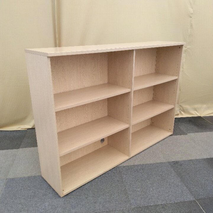 楽天市場】【中古】 本棚 ベージュ 収納 : 中古オフィス家具 リサコ