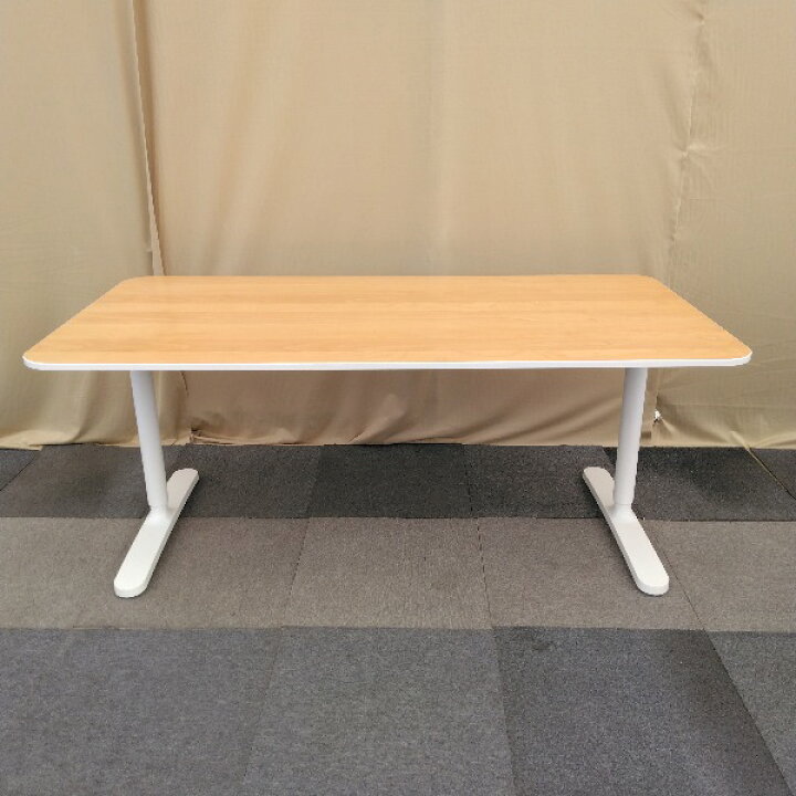 楽天市場】【訳アリ 中古】 IKEA イケア 昇降テーブル BEKANT ベカント 