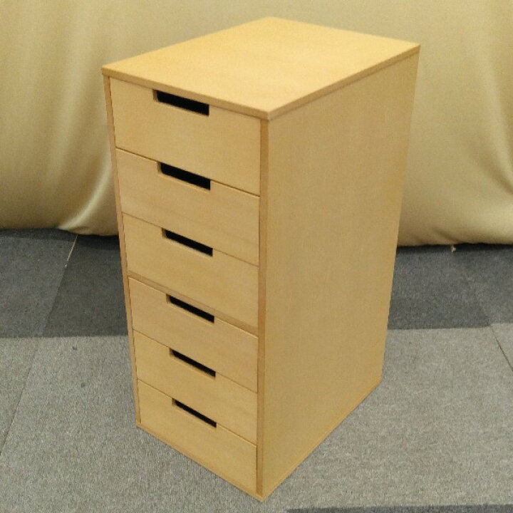 楽天市場】【中古】 木製ラック 6段 チェスト 多目的 ポルタ ポルタ 