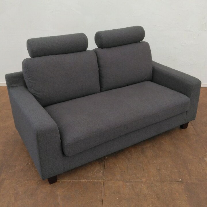楽天市場】【中古】 Monista/モニスタ 2人掛け ソファ ヘッドレスト 
