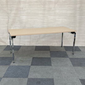 未使用 新古品 OKAMURA オカムラ 折りたたみ8186W 折りたたみテーブル 8186WC-MW97 D750 ミーティングテーブル 会議テーブル