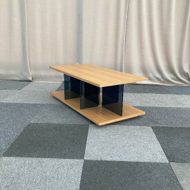 【中古】 ローテーブル チャコールグレー テーブル おしゃれ 北欧 シンプル 机 リビングテーブル ナチュラル 一人暮らし センターテーブル