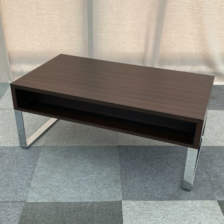 楽天市場】【中古】 ローテーブル ブラウン 腰かけながら使える 