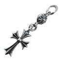 【中古】Chrome Hearts クロムハーツ 1B TNY CH CRS 1ボールタイニー CHクロス チャーム ネックレストップ F シルバー…