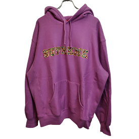 【中古】Supreme シュプリーム 20AW Jewels Hooded Sweatshirt パーカー XL ブライト パープル メンズ
