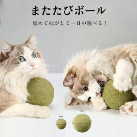 猫 またたび おもちゃ またたびボール 玩具 5cm 10cm ねこ 子猫 大型猫 猫じゃらし 猫の歯固め ペット用 噛むおもちゃ 腸内環境を整える 口臭を防止 ペット玩具 舐めて遊べる 天然イヌハッカ