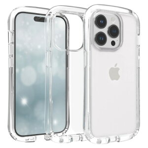 ajouter �A�W���e iPhone 15 Pro �Ռ��z�����E���h�P�[�X-�N���A AJ-IP23M3-CGCR-CCCL
