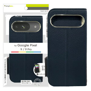 Simplism �V���v���Y�� Google Pixel 9 / 9 Pro [FlipNote] �ϏՌ��t���b�v�m�[�g�P�[�X TR-PX249-FN-SHNV