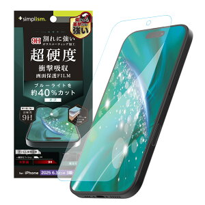 Simplism VvY iPhone 17 Pro / 16 Pro 9HKXCN u[Cgጸ ʕیtB  TR-IP25M3-PFPM-BCCC