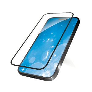 TRINITY �g���j�e�B iPhone 15 / 14 Pro [FLEX 3D] ���F���Ȃ��u���[���C�g�ጸ �����t���[���K���X TRR-IP23M2-G3-B3CCBKEC
